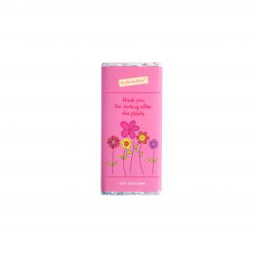 Thank You For Looking After The Plants - Belgian Milk Chocolate Bar - 75g - MO3281